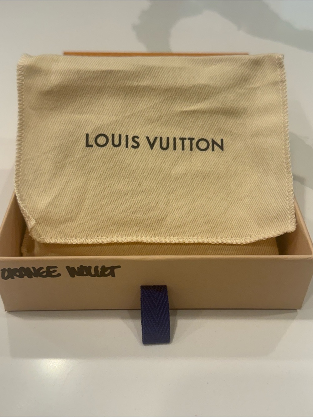 Louis Vuitton Orange Portefeuille Leather Wallet Bi fold M81547 BRAND NEW - Picture 4 of 7